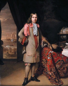 Portrait of Willem de Vlamingh, Johannes en Nicholaas Verkolje (1690 - 1700)